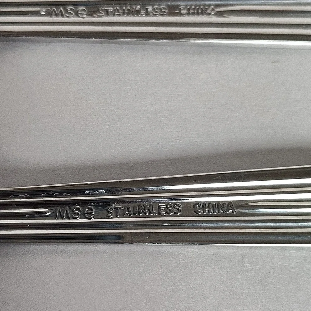 Martha Stewart Essentials MSE Stainless Dinner Forks Set Of 6 Forks